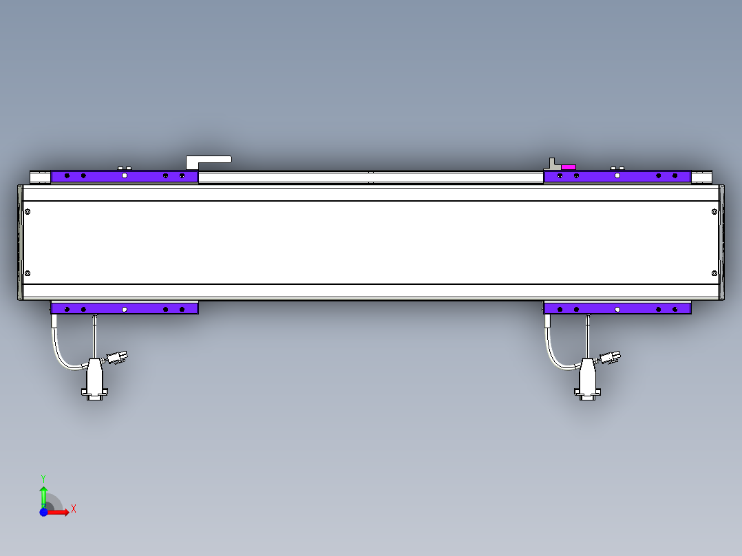 威洛博VL系列3d模型模组2VL14S2Y-S400前视图