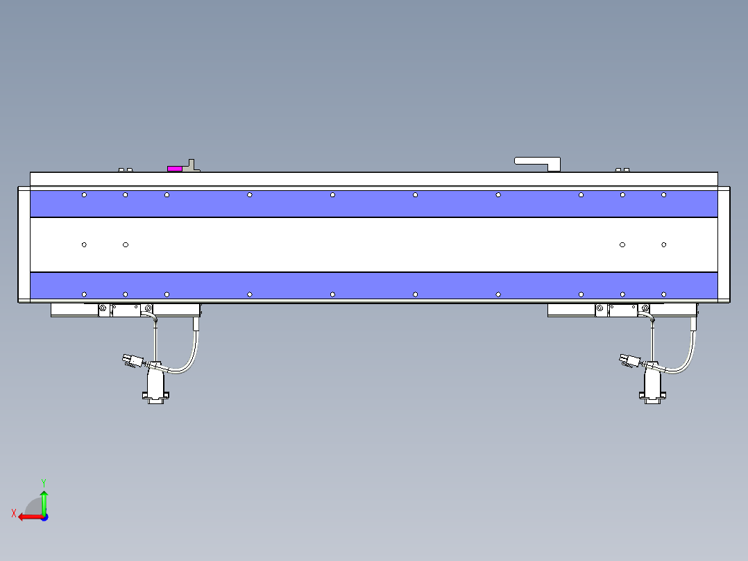 威洛博VL系列3d模型模组2VL14S2Y-S400后视图