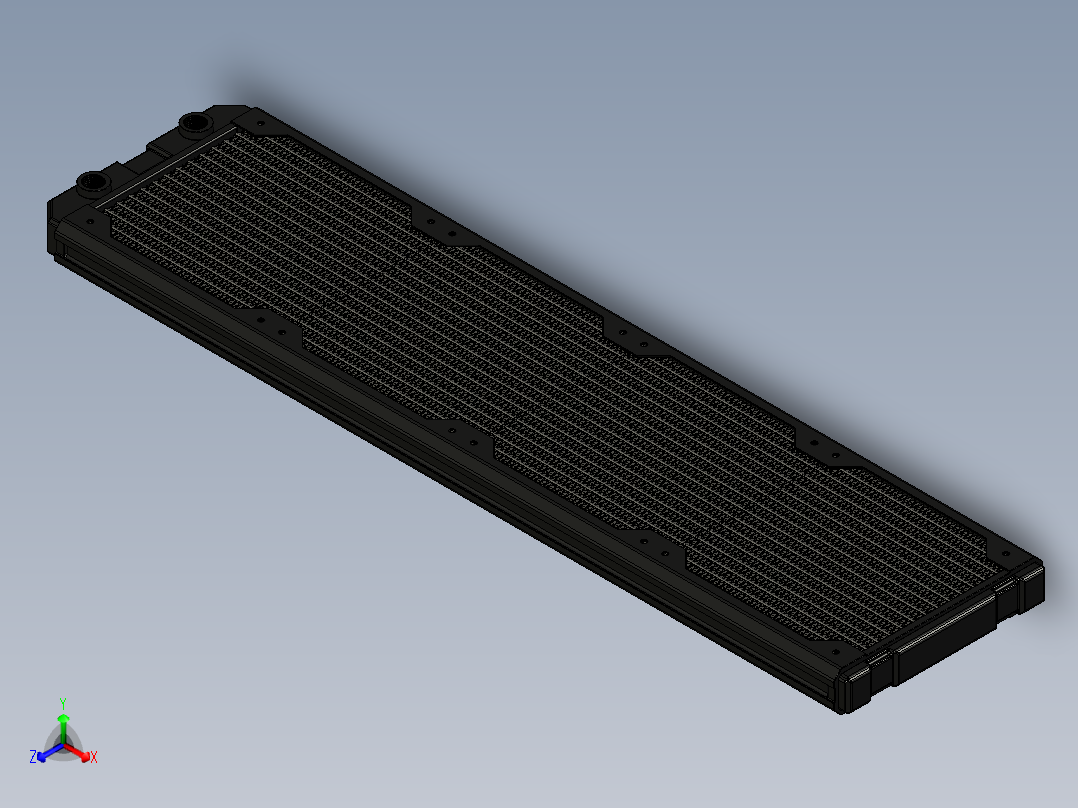 黑冰复仇者 GTS 560 F3D正等轴测图