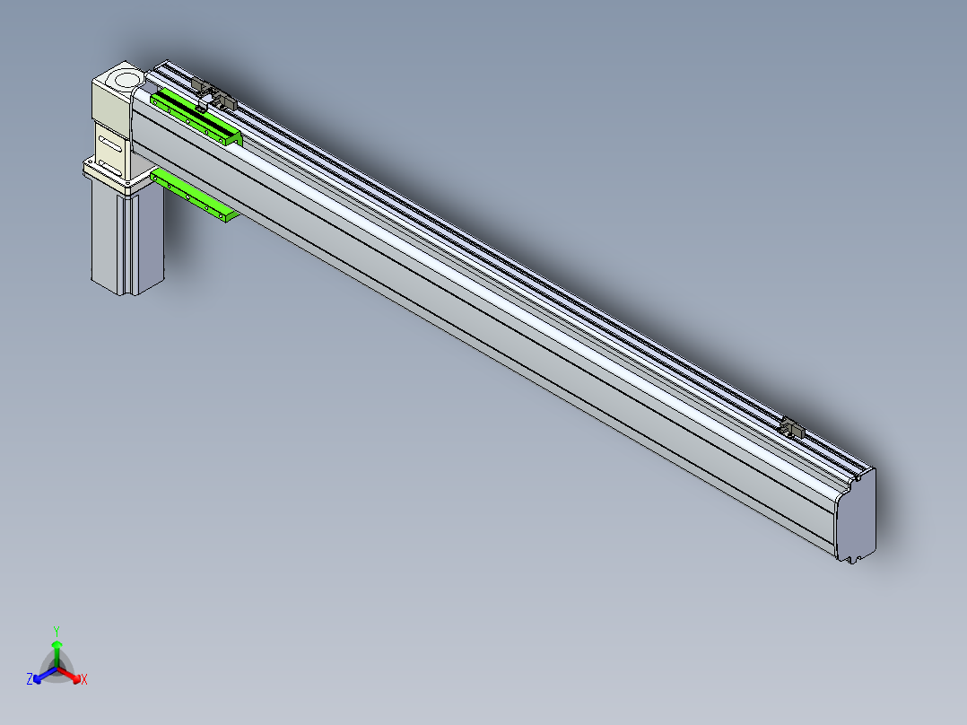 同步带滑台-半封闭B13-L90-S1050-L-Z86-D3