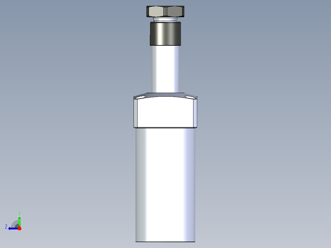 KOSMEKLHA0480-CR-Q25_R01多系列多零件图纸模型右视图