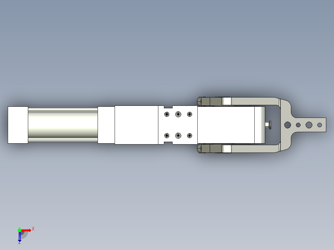 德克斯TUNKERS气缸数模V2 63.1 A10 T12 45~105_GRAD俯视图