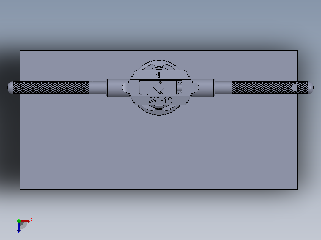 空气研磨机配件_028俯视图