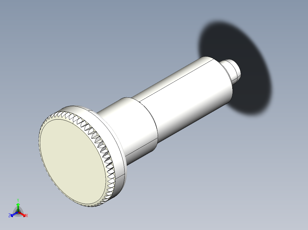 分割定位柱(無卡鎖C)2212-3D多系列多零件图纸模型正等轴测图