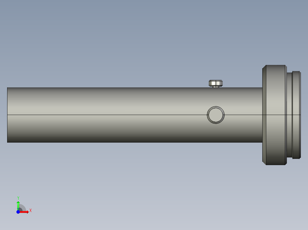 基恩士CA-LM6_kc图纸模型前视图