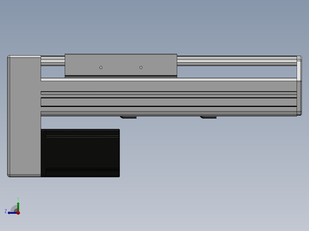 精密模组MY140-T10-100L-BM-P40B-C4-C右视图