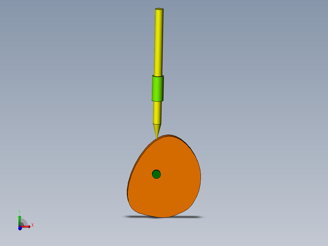 尖顶导杆凸轮机构