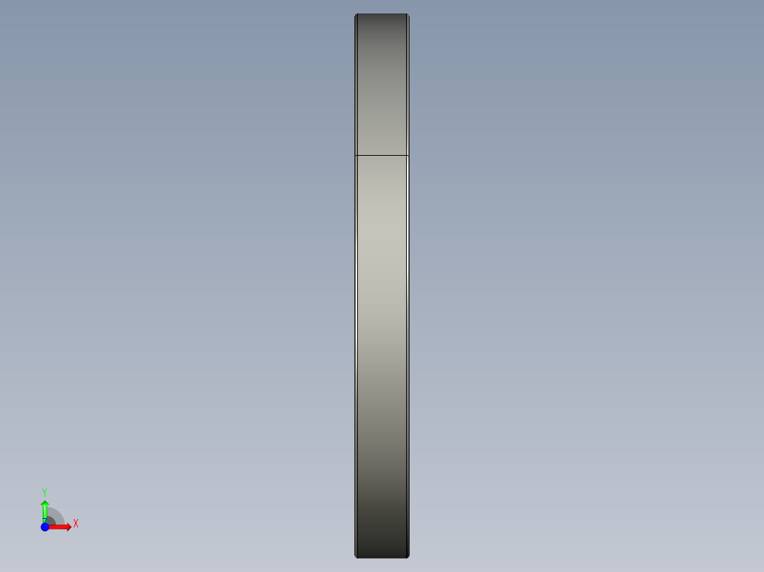 深沟球轴承61832前视图