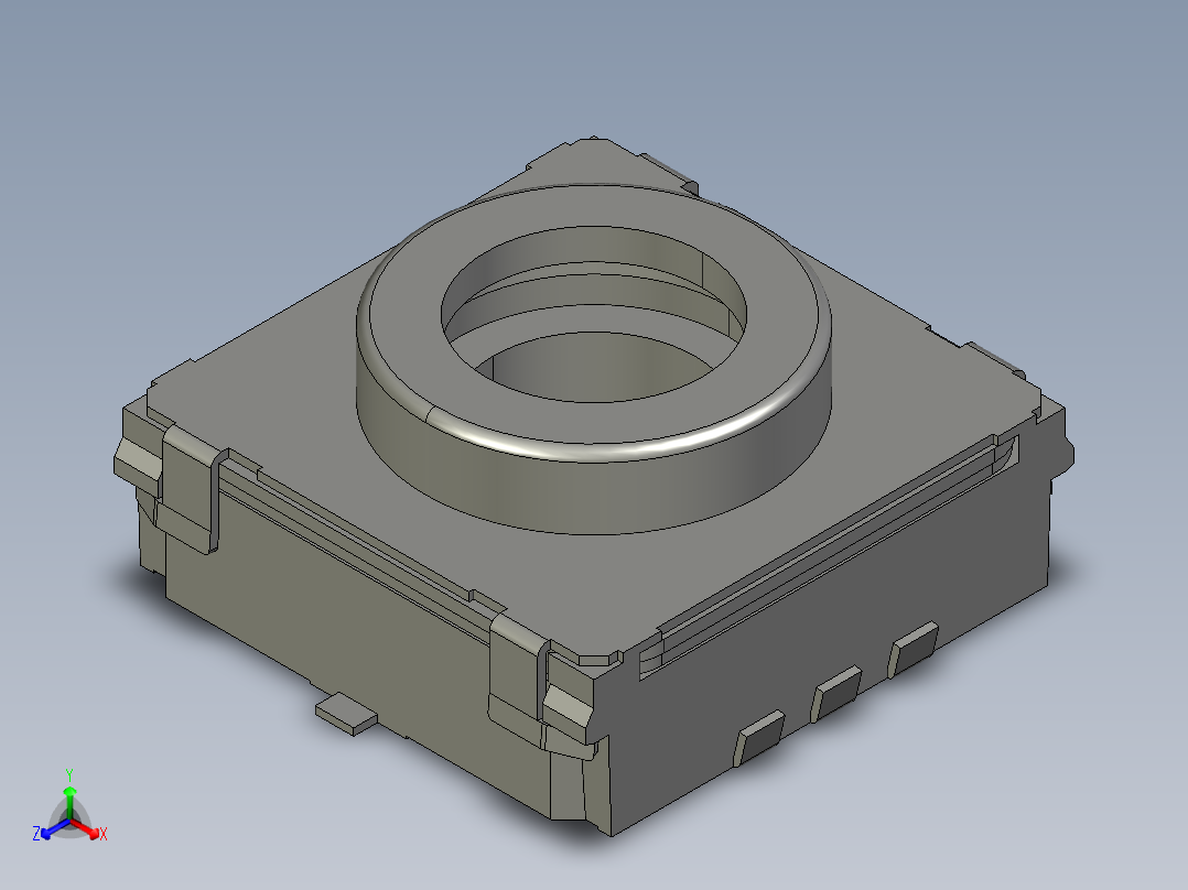 110毫米方形中空长程SMD轻触开关
