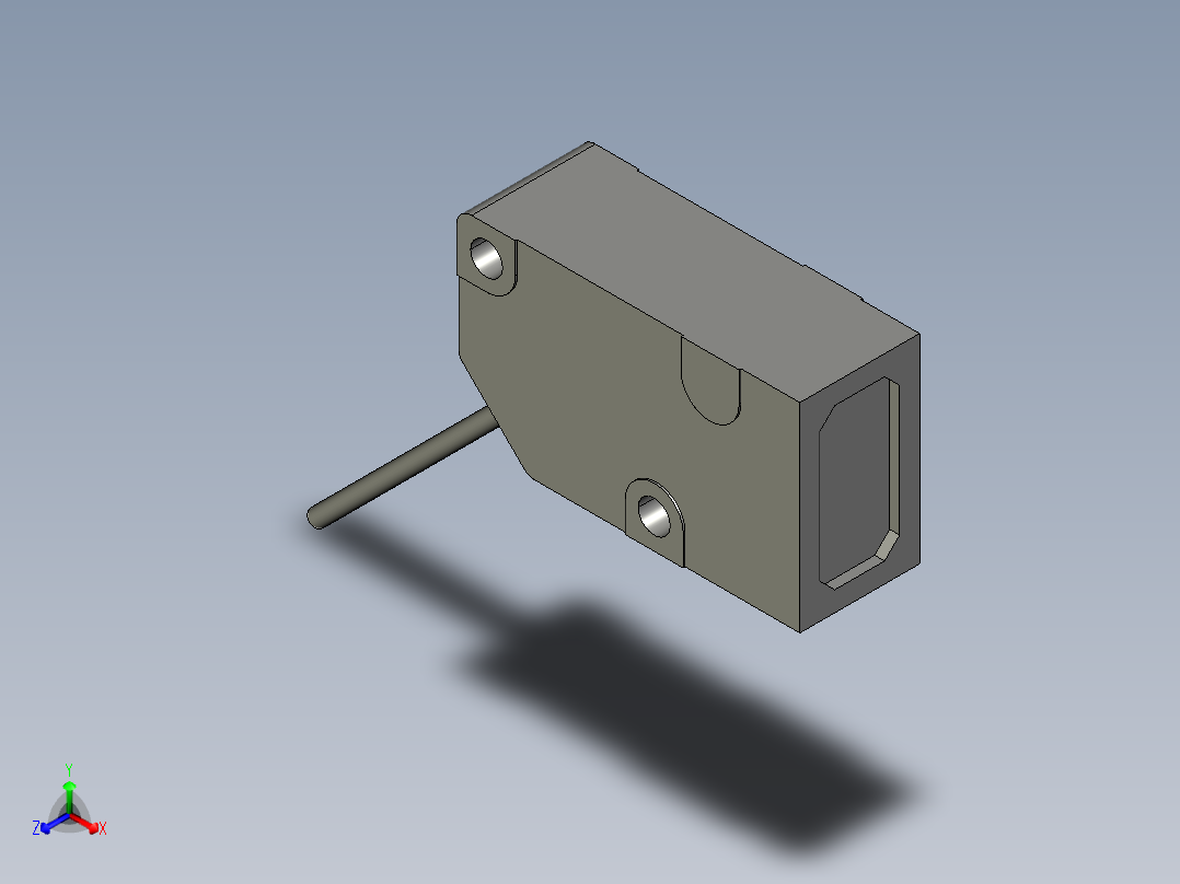 基恩士LV-H100R_kc图纸模型