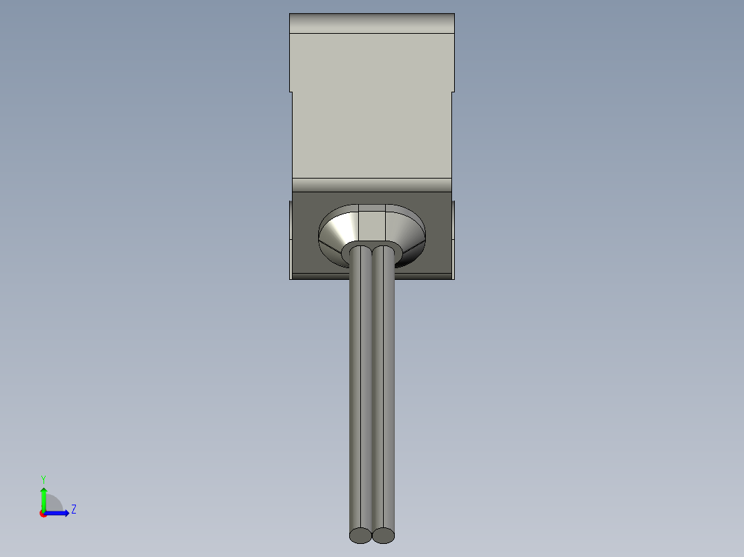 基恩士LV-H100R_kc图纸模型左视图