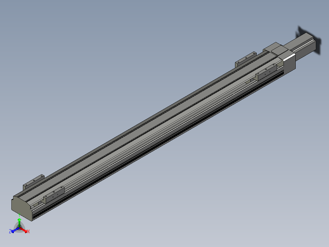 直线模组LHAT10-CA-S1000-M-C3设计图纸