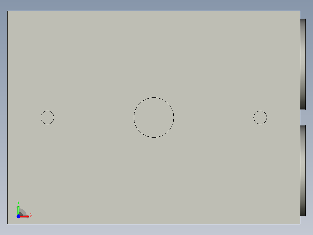 普通气爪PH08-30前视图