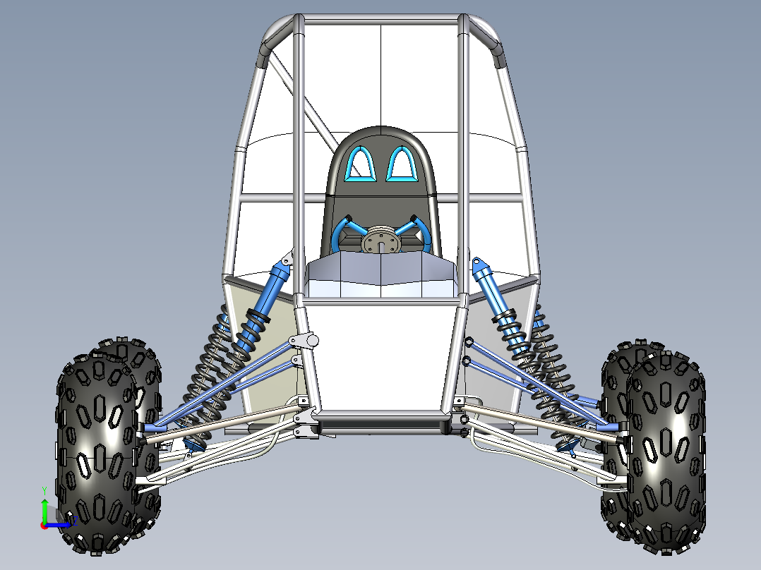 Baja ALL Terrain Vehicle地形车左视图