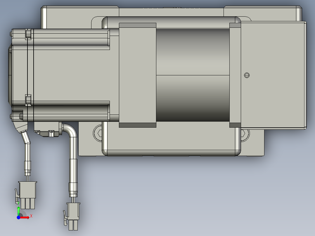 威洛博直线电机模组EB16-L208-S1100-BL-ZP75-MS3-5K前视图