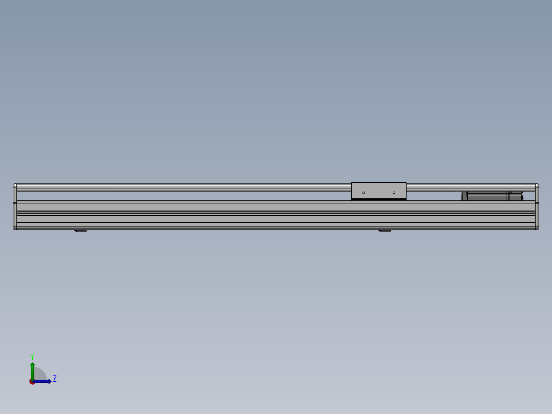 精密模组MY130-T10-500L-M-P20B-C4-C左视图