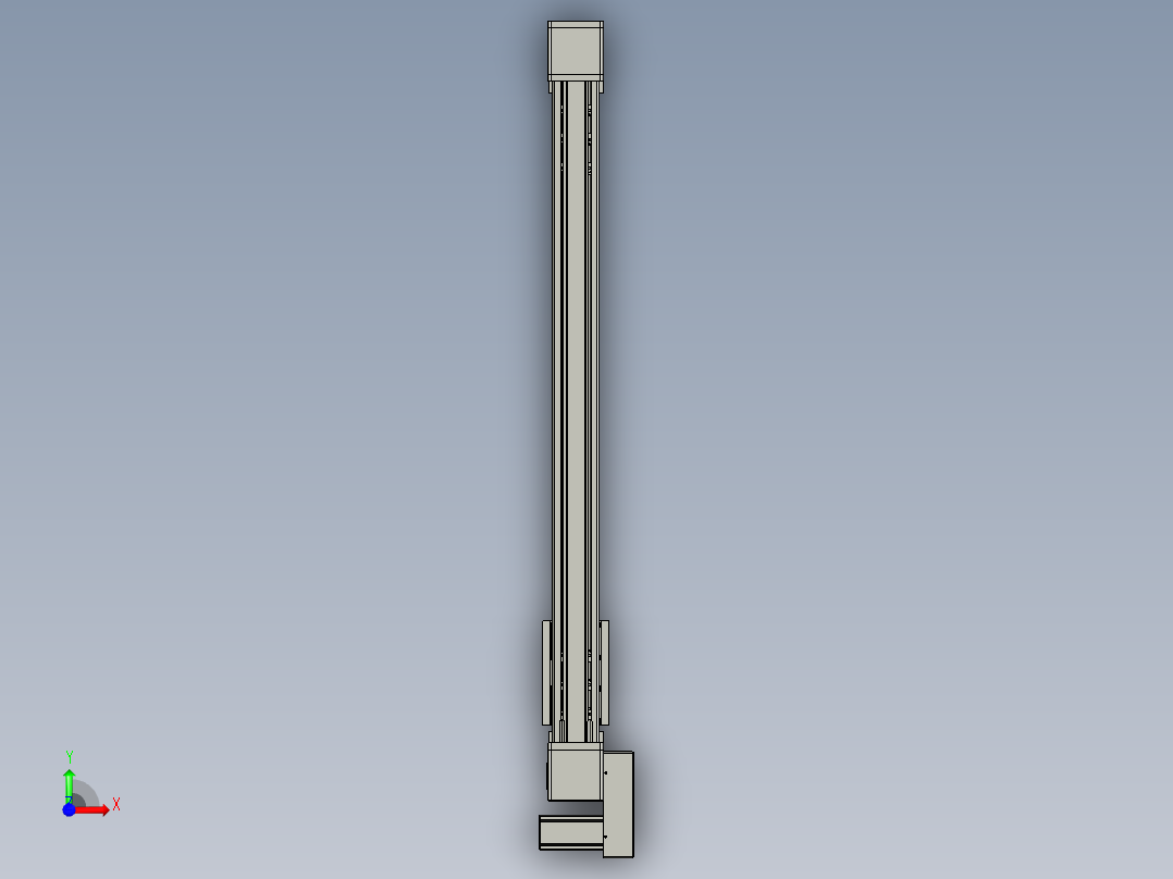 欧规系列-GB8-L96-S900-BR-P40-MS3前视图