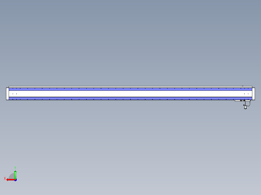 威洛博VL系列直线电机模组-VL17E3-S3050后视图