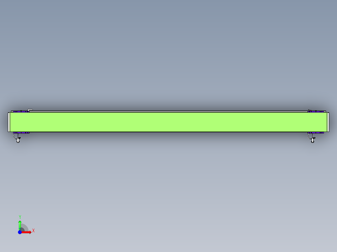 威洛博VL系列3d模型模组2VL22H2Y-S3150前视图
