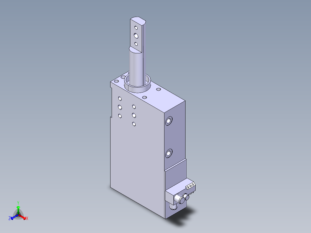 德克斯TUNKERS气缸数模SZV_1_40_A22_T12_TUENKERS