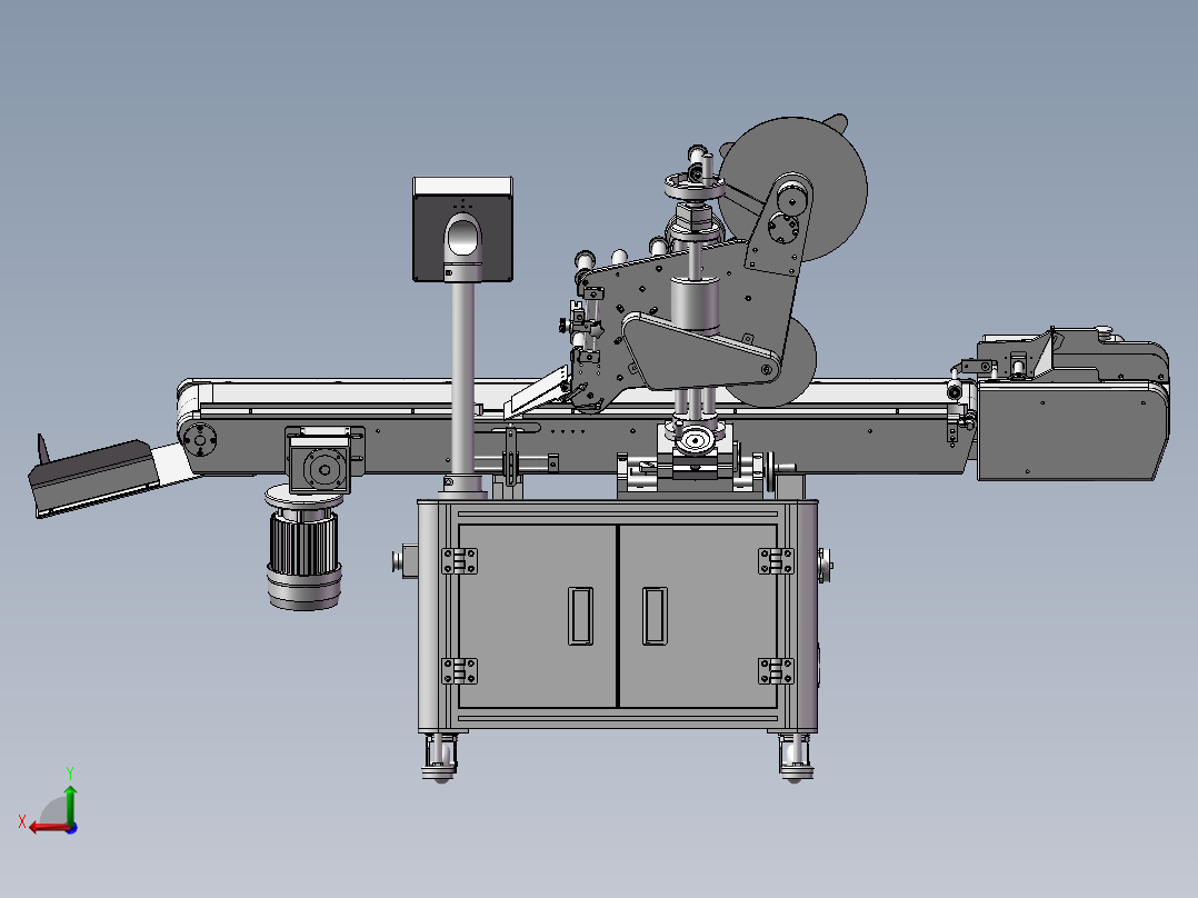 全自动贴片机 (STEP)后视图