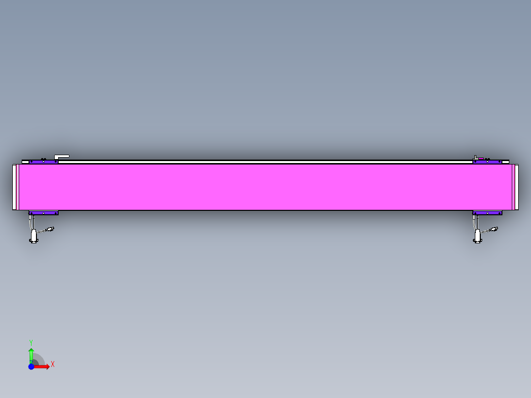 威洛博VL系列3d模型模组2VL17E1Y-S1500前视图