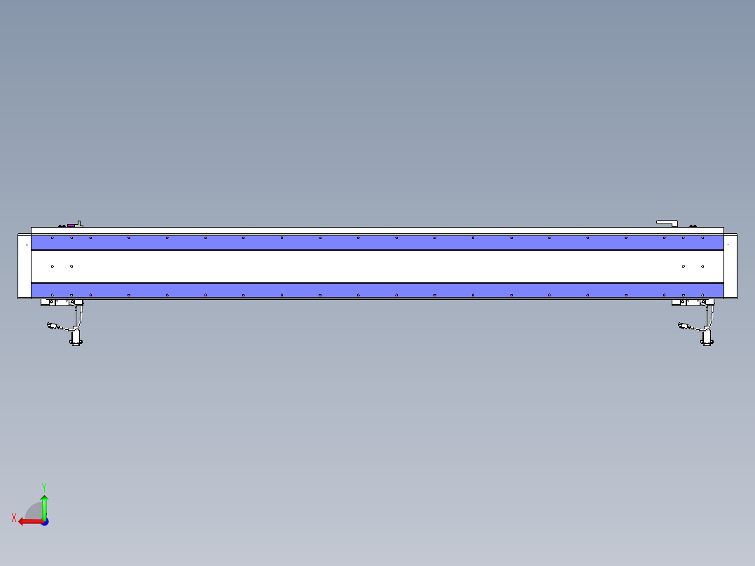 威洛博VL系列3d模型模组2VL17E1Y-S1500后视图