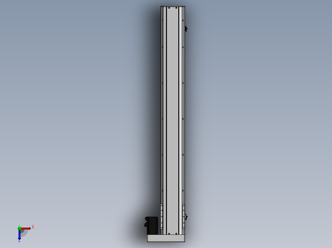 精密模组MY140-T10-1050L-BR-P40B-C4-C俯视图
