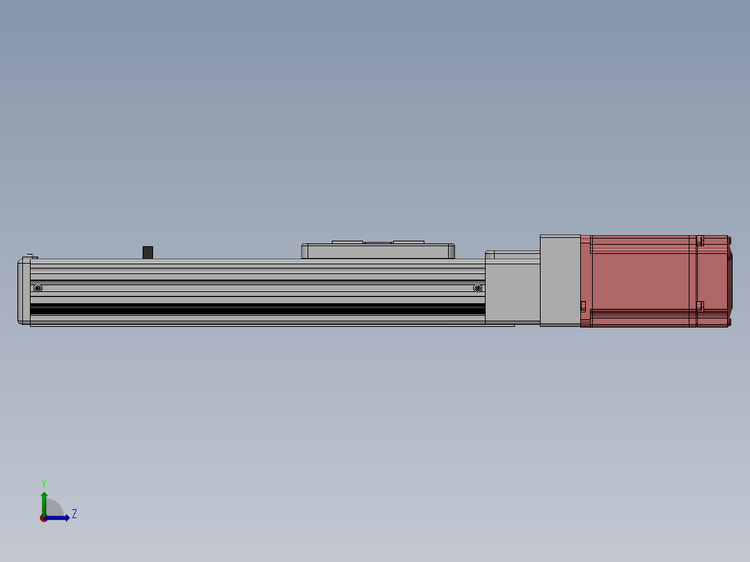 精密模组MY60-T10-150L-BC-P20B-C4-C左视图