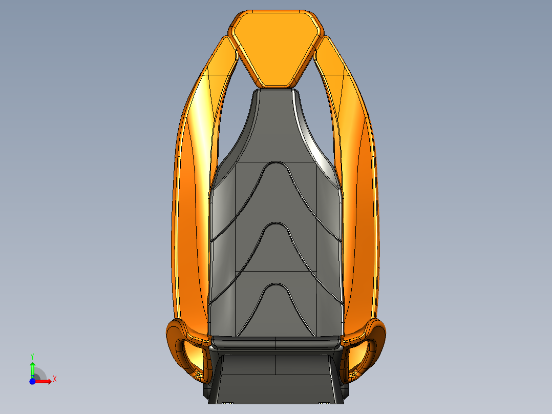 汽车座椅 (92)前视图