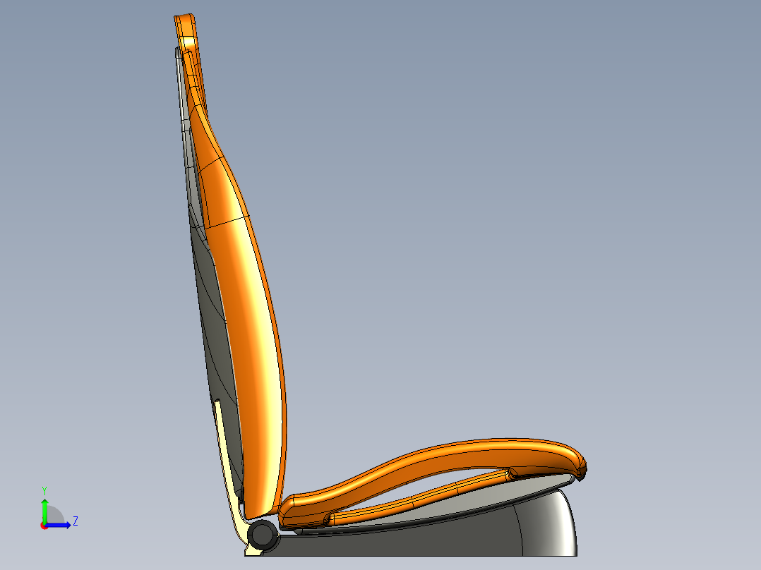 汽车座椅 (92)左视图