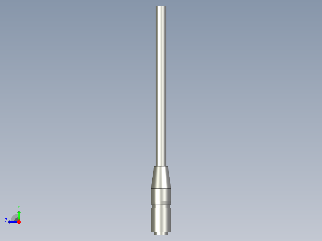 基恩士CV-C3C10C17_kc图纸模型右视图