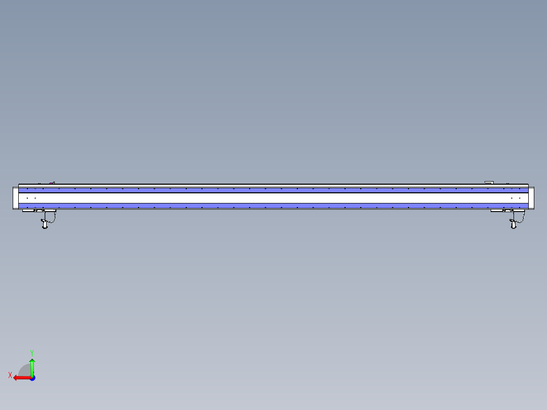 威洛博VL系列直线电机模组-2VL14S3-S2700后视图