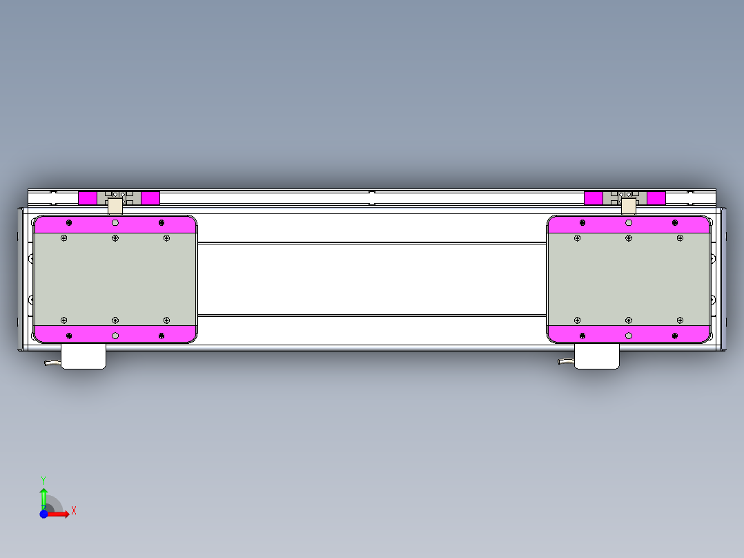 威洛博LC系列3d模型模组2LC14S1Y-S300前视图