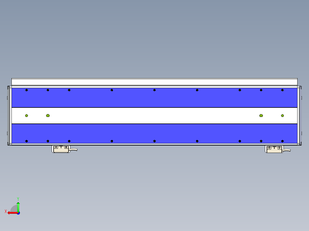 威洛博LC系列3d模型模组2LC14S1Y-S300后视图