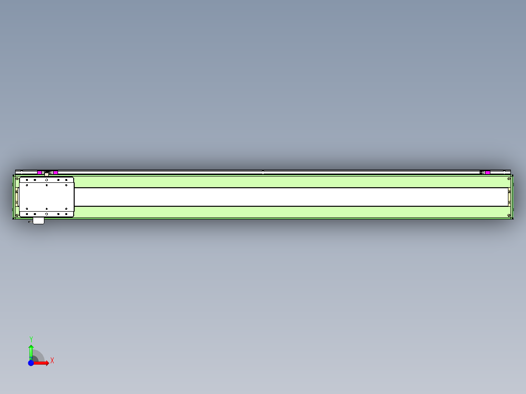 威洛博LC系列3d模型模组LC17E2Y-S1650前视图