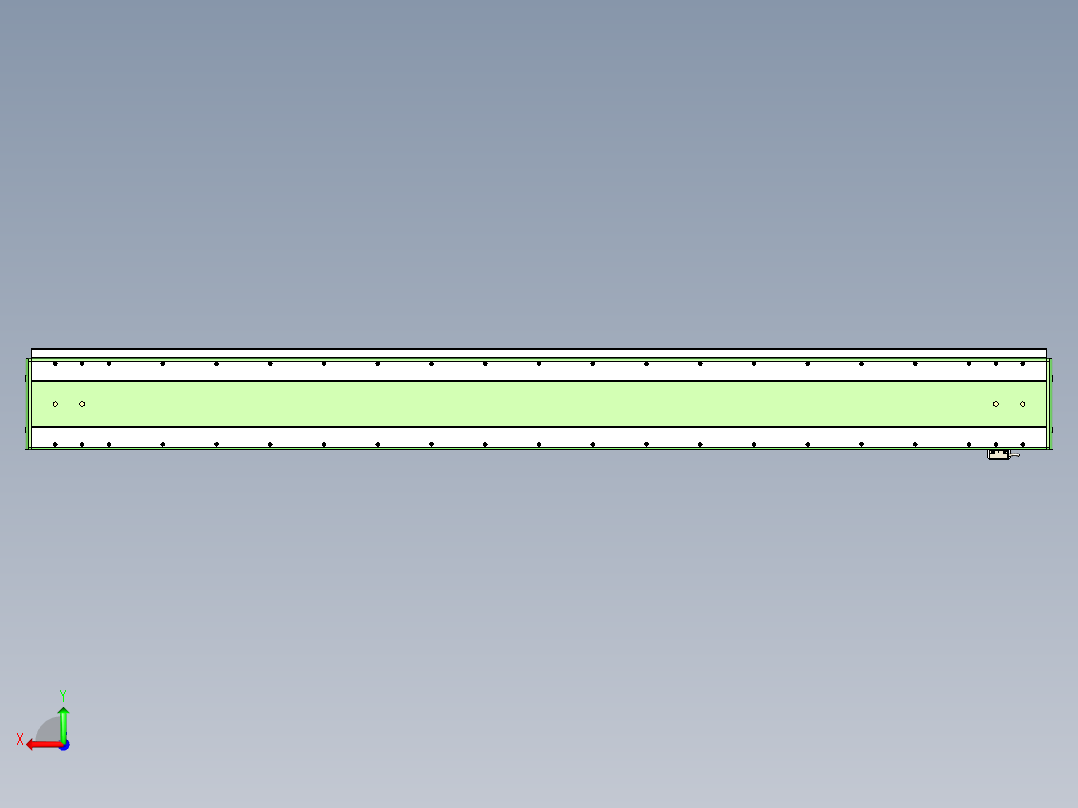 威洛博LC系列3d模型模组LC17E2Y-S1650后视图