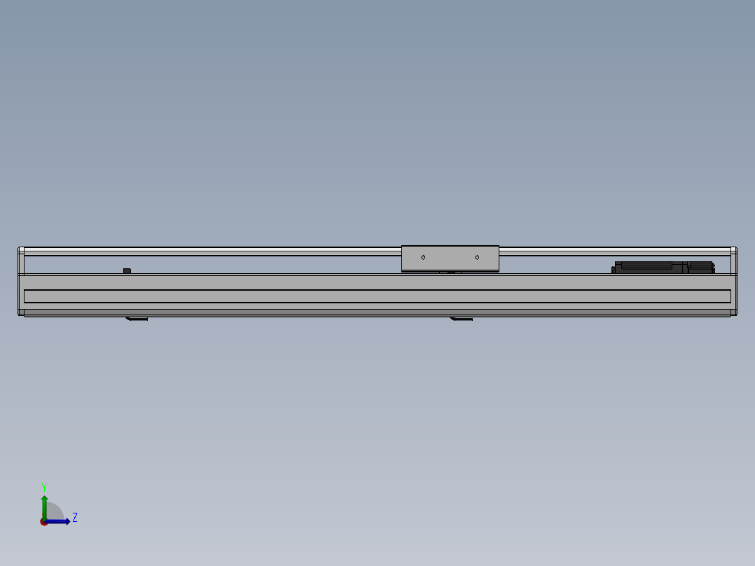 精密模组MY100-T10-300L-M-P10B-C4-C左视图