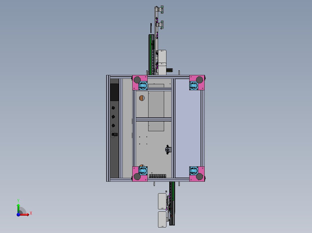 玻璃白片检测机sw21可编辑前视图