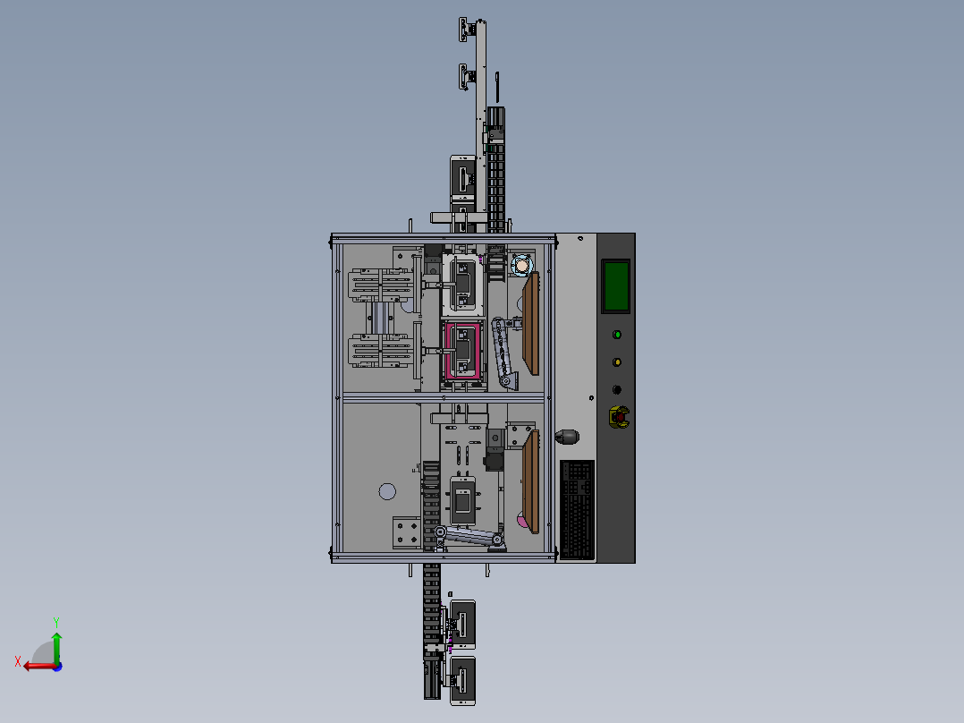 玻璃白片检测机sw21可编辑后视图