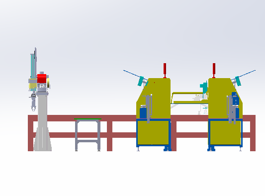 国产LED灯珠自动加工生产线设计sw17可编辑