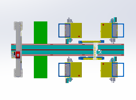 国产LED灯珠自动加工生产线设计sw17可编辑
