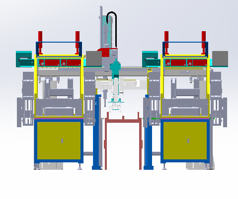 国产LED灯珠自动加工生产线设计sw17可编辑
