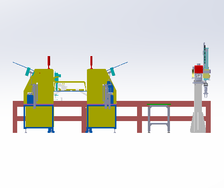 国产LED灯珠自动加工生产线设计sw17可编辑
