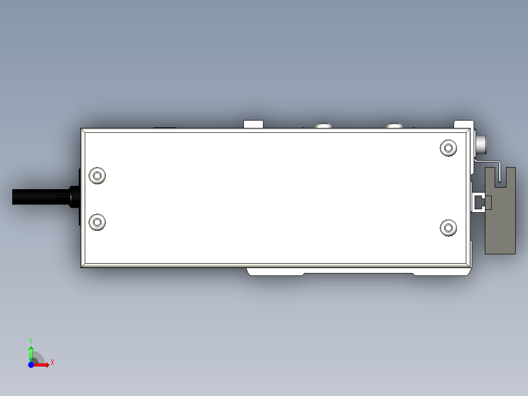 Toyo东佑达直线模组-ETH12-800-BR-200W+煞車前视图