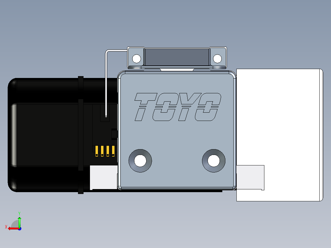 Toyo东佑达直线模组-M65-M-2500-L-M40-C4后视图