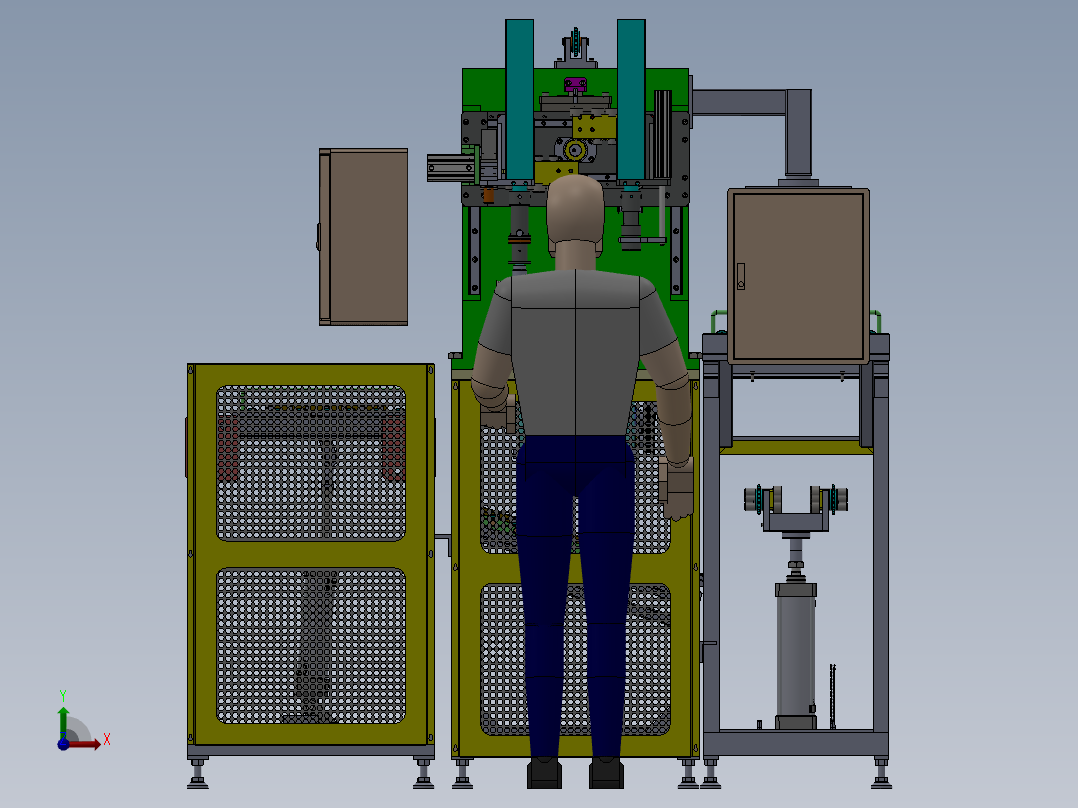 螺丝拧紧机前视图