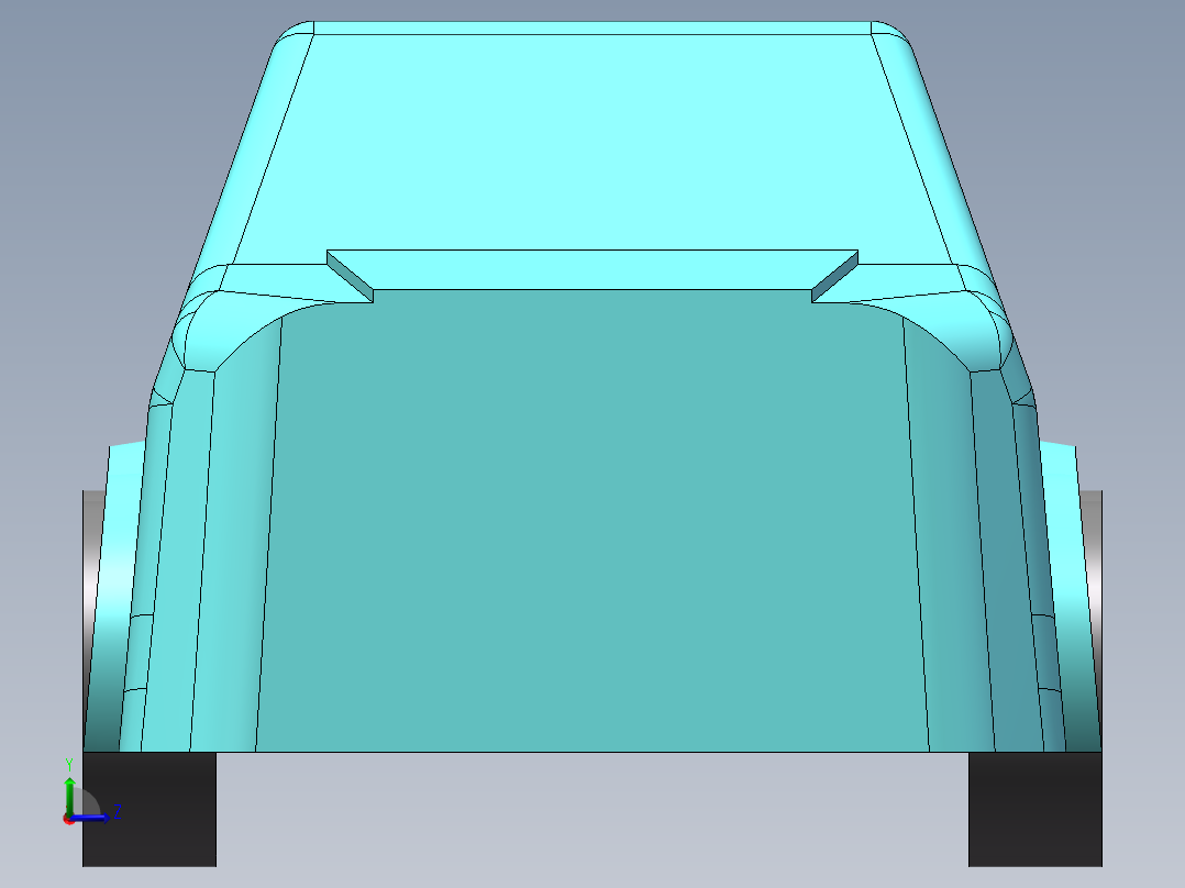 sw汽车模型左视图