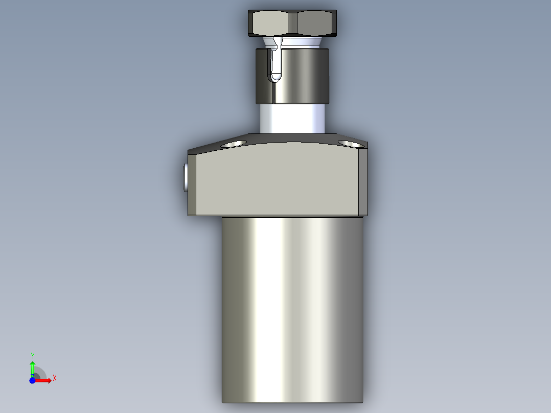 KOSMEKLHS0480-GR-Y60多系列多零件图纸模型前视图