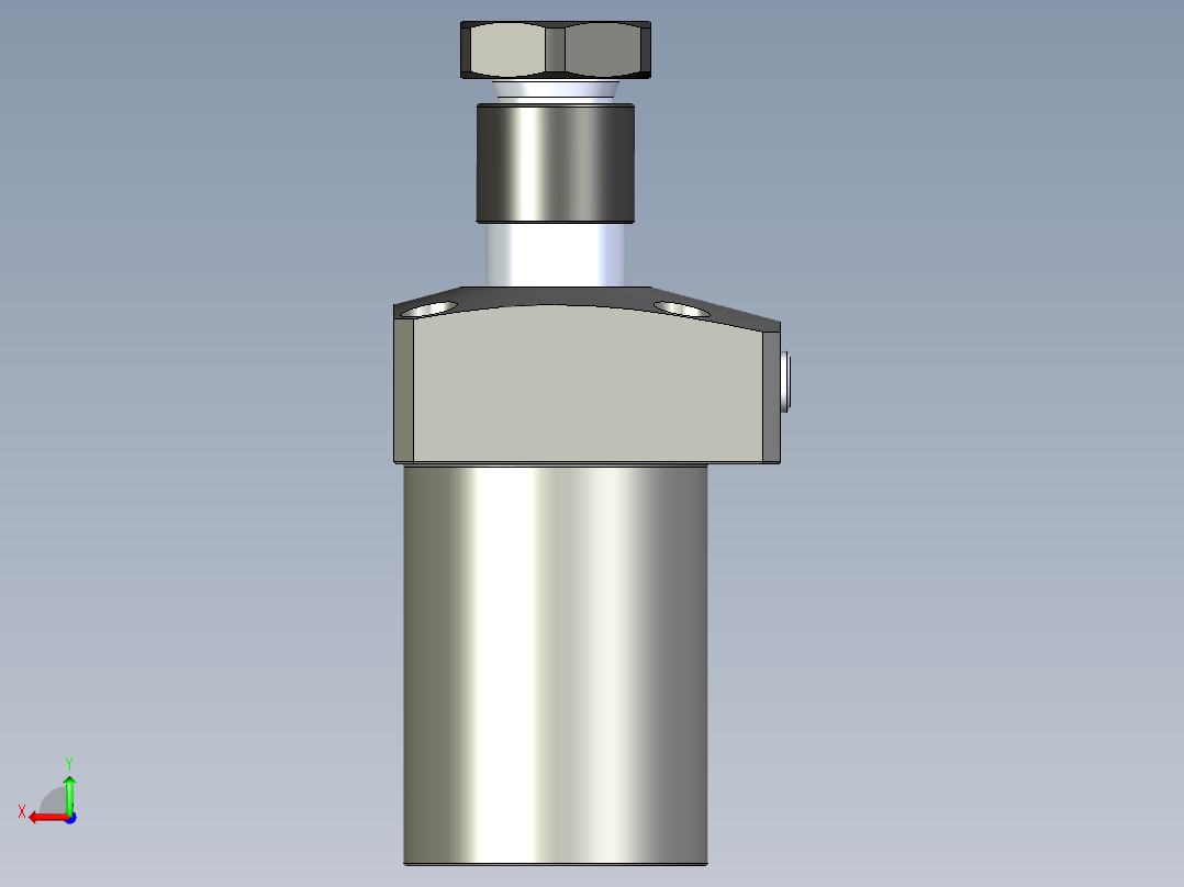 KOSMEKLHS0480-GR-Y60多系列多零件图纸模型后视图